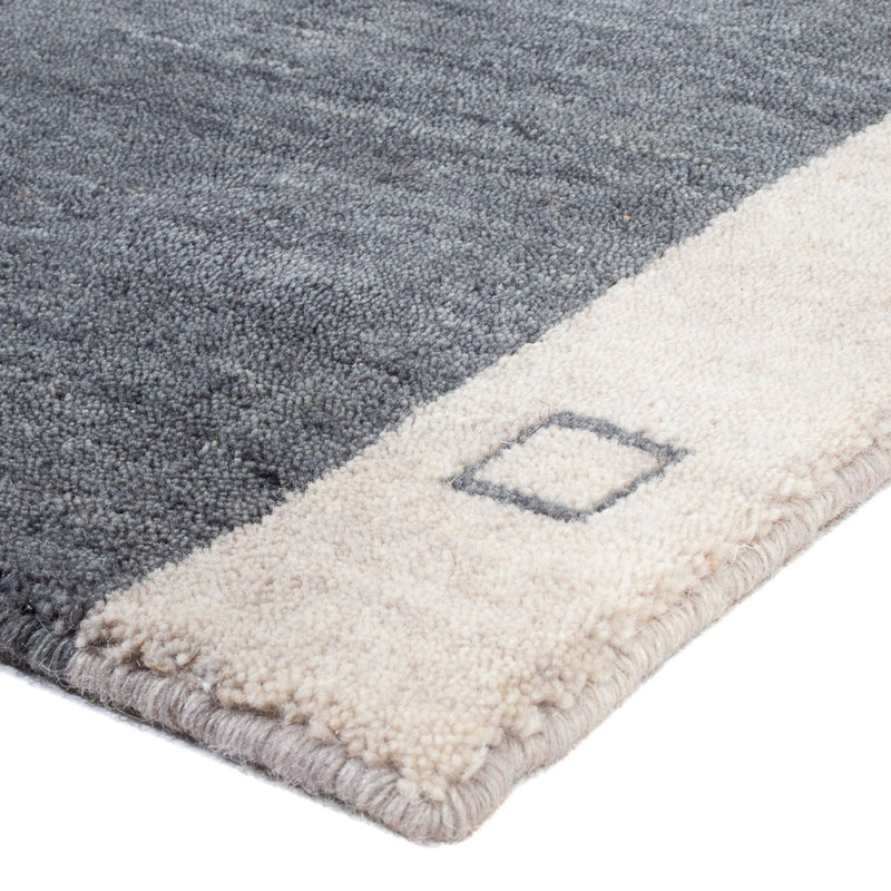 Gabbeh Teppich - Indus - 140 x 70 cm - grau
