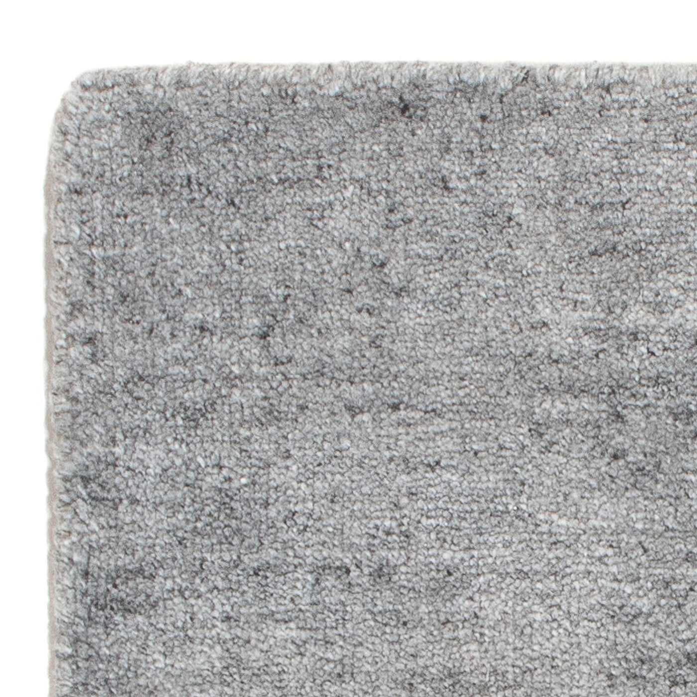 Wollteppich quadratisch  - 30 x 30 cm - grau