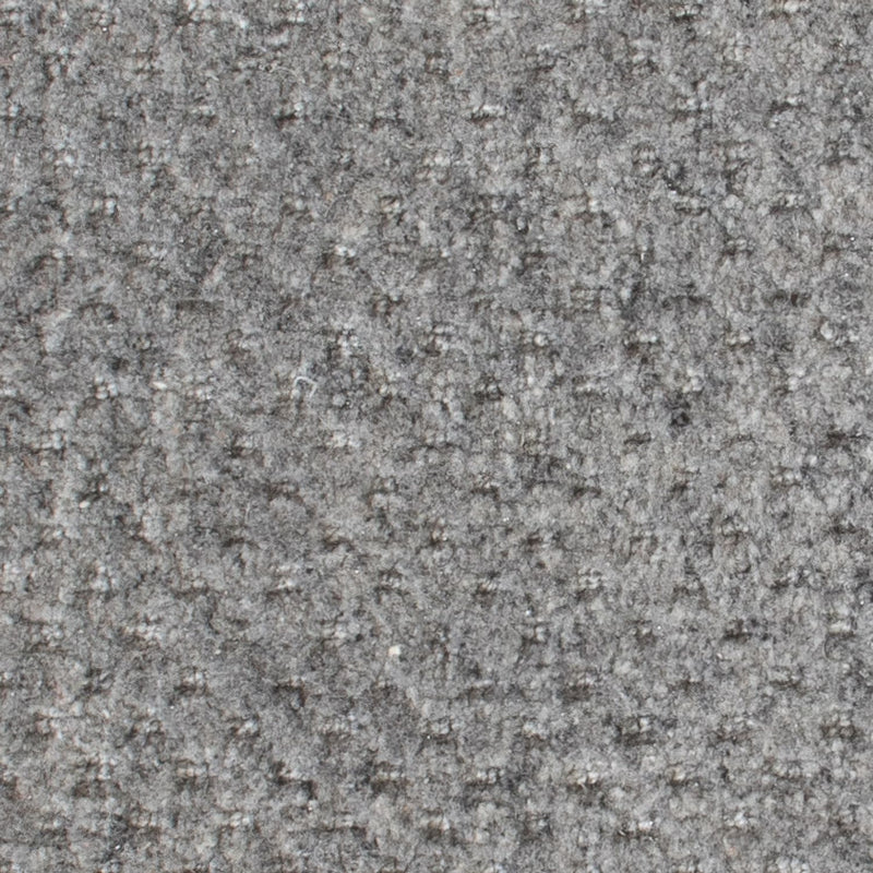 Wollteppich quadratisch  - 30 x 30 cm - grau