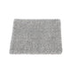 Wollteppich quadratisch  - 30 x 30 cm - grau