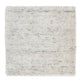 Wollteppich quadratisch  - 30 x 30 cm - hellgrau