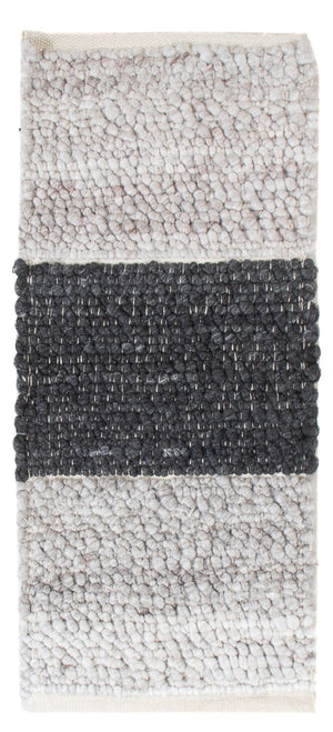 Wollteppich - 65 x 32 cm - mehrfarbig