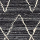 Wollteppich quadratisch  - 42 x 42 cm - anthrazit