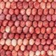 Wollteppich quadratisch  - 25 x 25 cm - hellrot