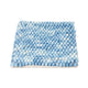 Wollteppich quadratisch  - 25 x 25 cm - hellblau