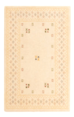 Gabbeh Teppich - Loribaft Softy - 90 x 60 cm - beige