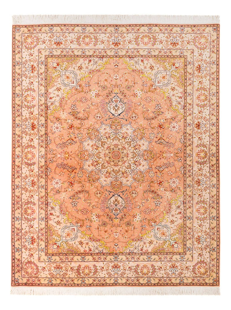 Perserteppich - Täbriz - Royal - 200 x 150 cm - lachs