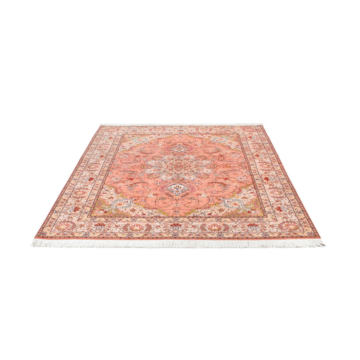 Perserteppich - Täbriz - Royal - 200 x 150 cm - lachs