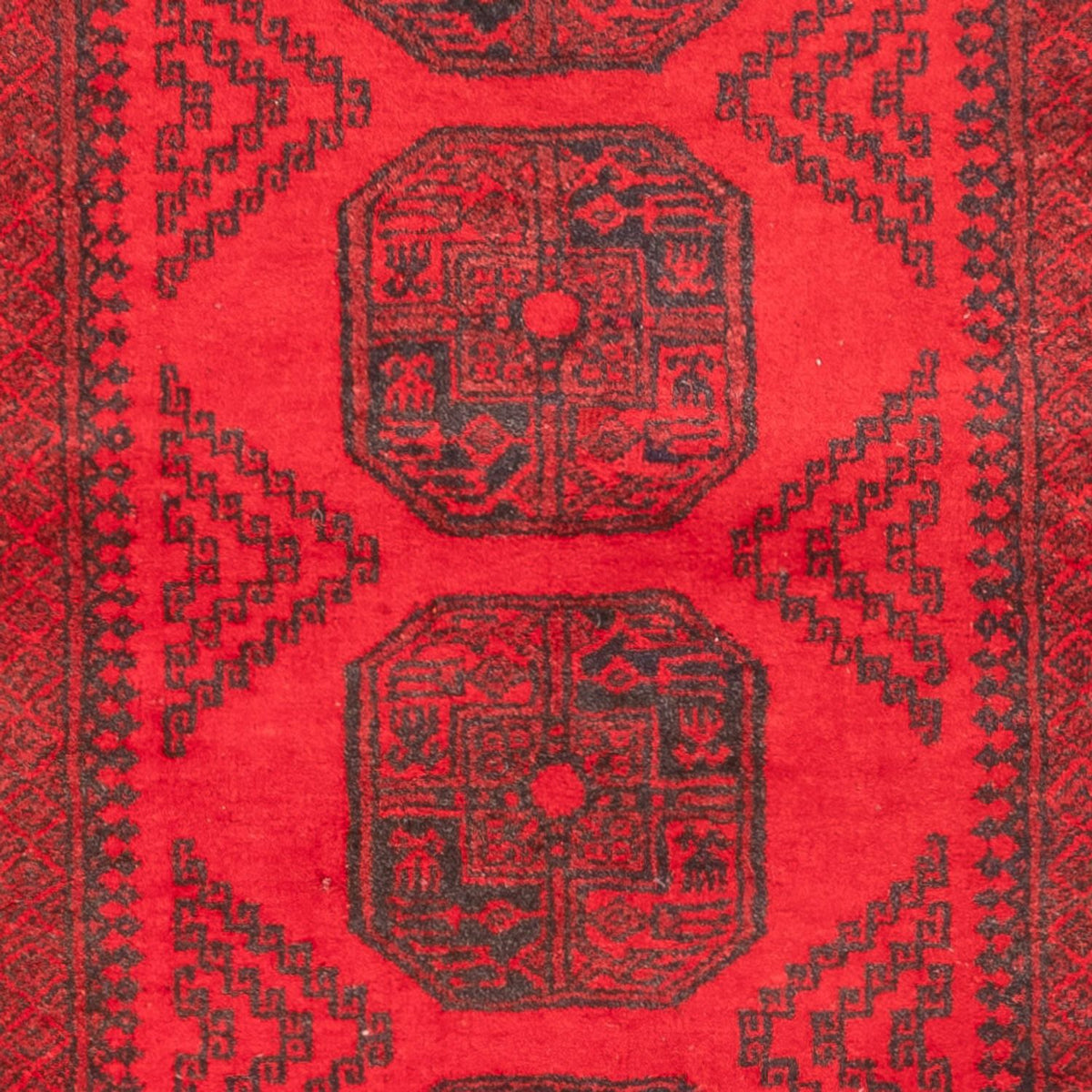 Afghan Teppich - Filpa - 155 x 100 cm - rot