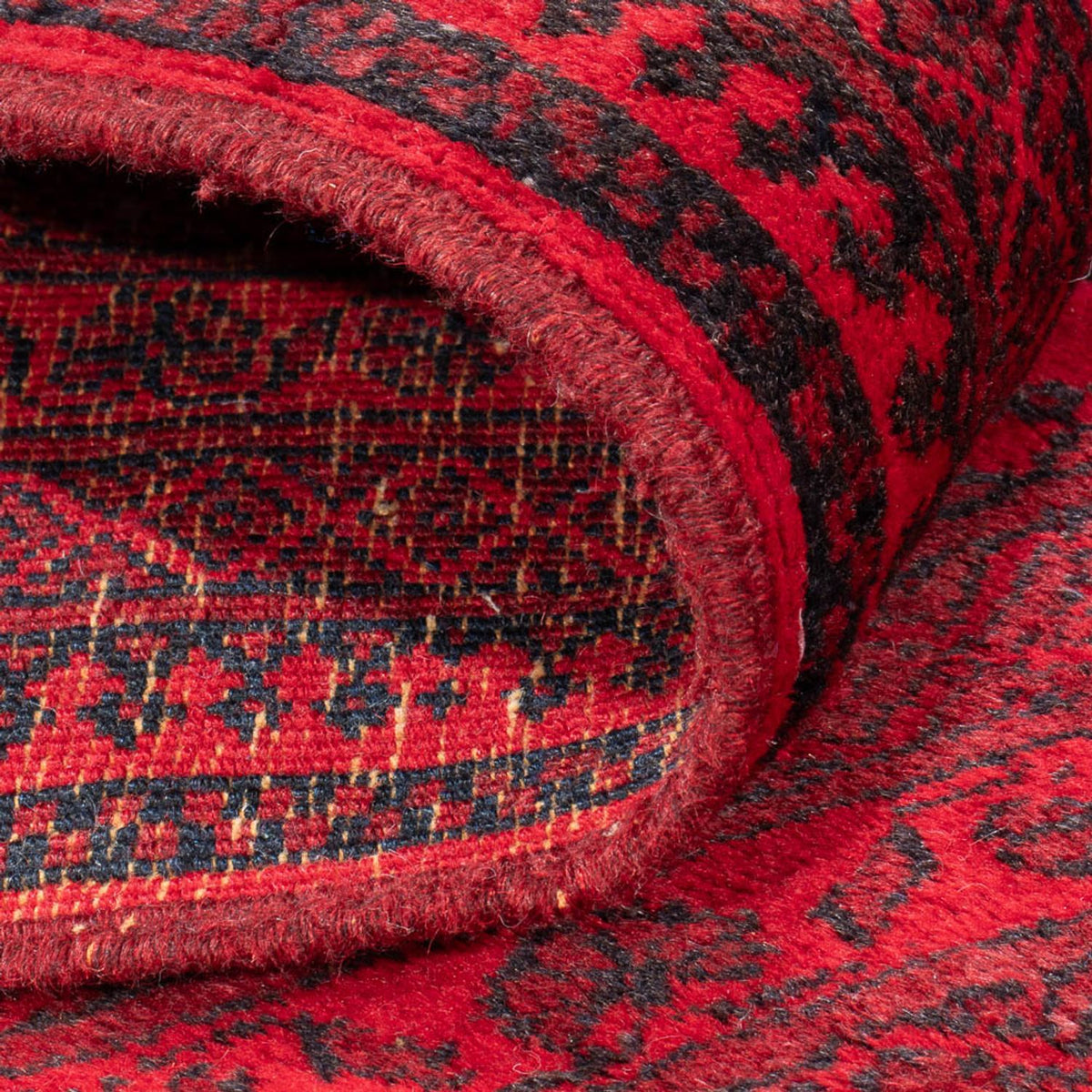 Afghan Teppich - Filpa - 155 x 100 cm - rot