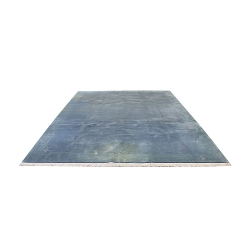 Nepal Teppich - 350 x 240 cm - hellblau
