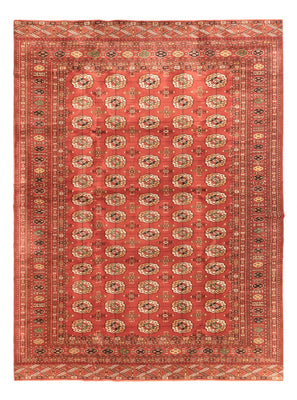 Afghan Teppich - Buchara - 410 x 300 cm - hellrot