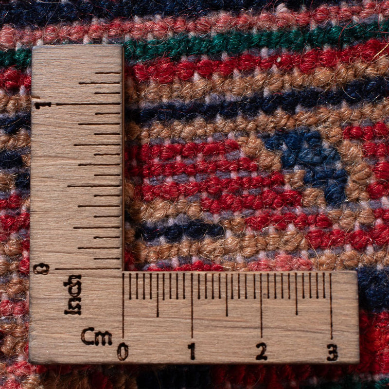 Perserteppich - Nomadic - 300 x 250 cm - dunkelrot