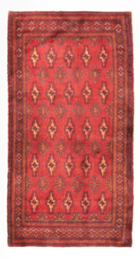 Turkaman Teppich - 130 x 60 cm - rot