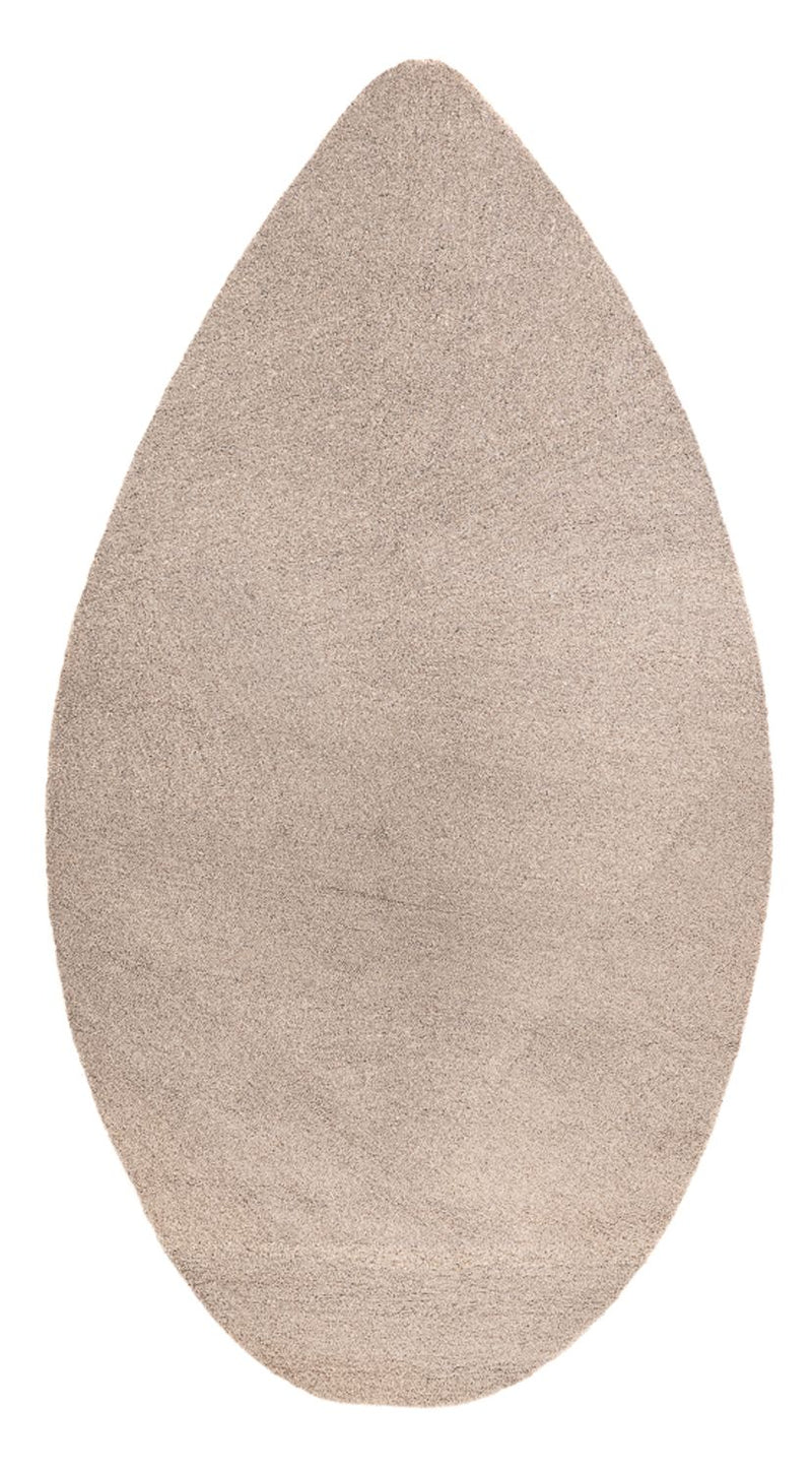 Läufer Woll - 290 x 155 cm - hellgrau