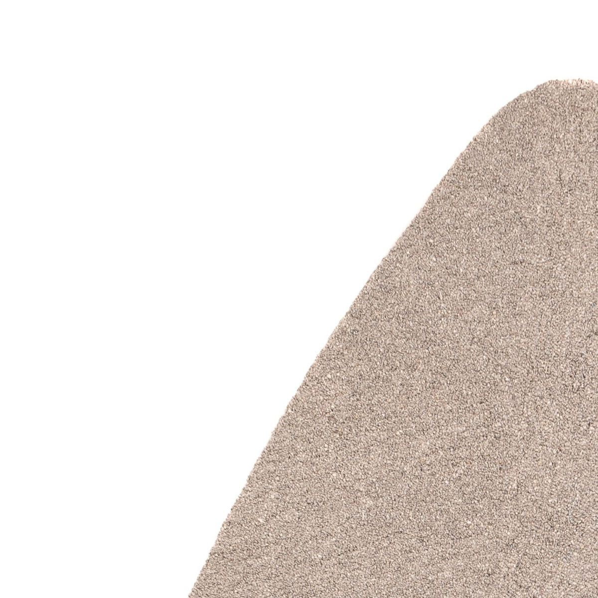 Läufer Woll - 290 x 155 cm - hellgrau