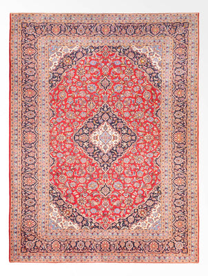 Perserteppich - Keshan - 355 x 265 cm - rot