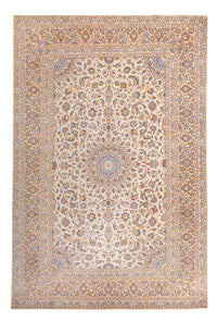 Perserteppich - Keshan quadratisch  - 415 x 395 cm - sand