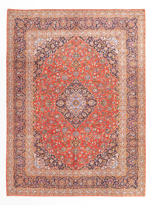 Perserteppich - Keshan - 385 x 305 cm - hellrot