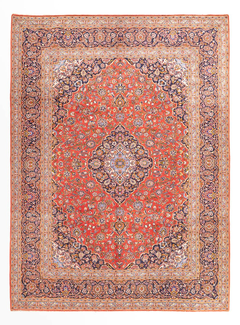 Perserteppich - Keshan - 385 x 305 cm - hellrot