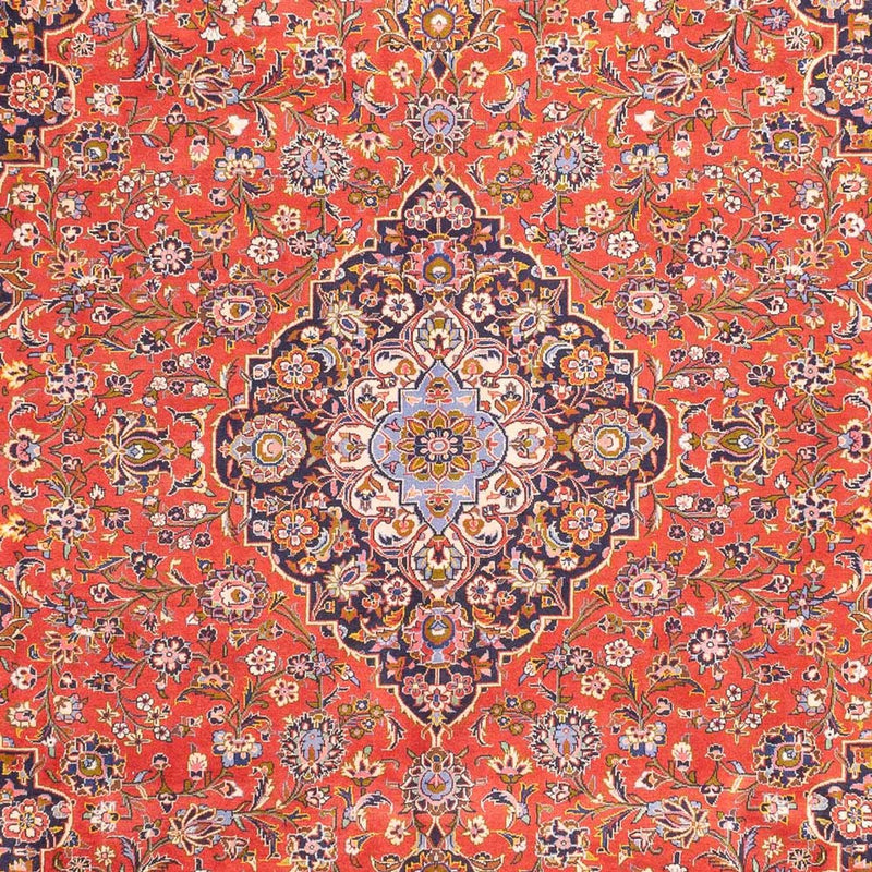 Perserteppich - Keshan - 385 x 305 cm - hellrot