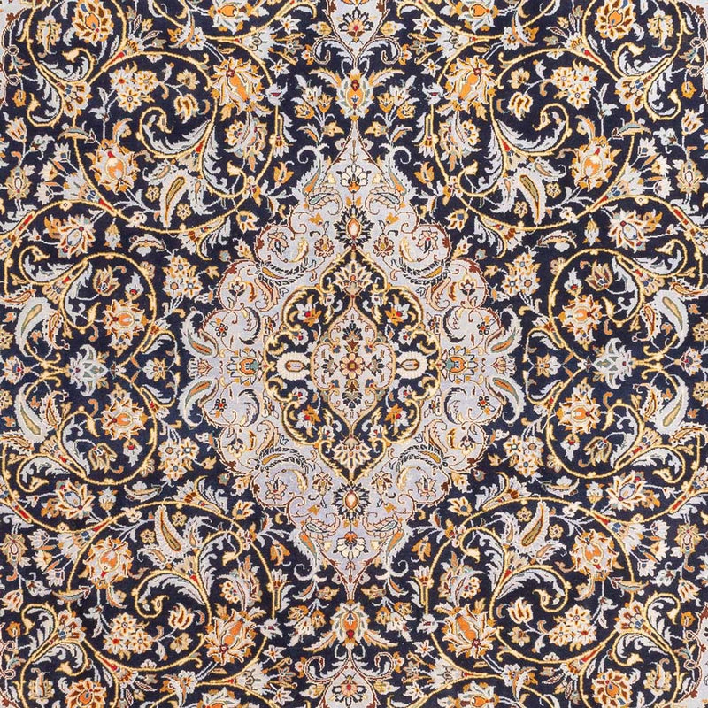 Perserteppich - Keshan - 425 x 307 cm - dunkelblau