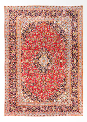 Perserteppich - Keshan - 353 x 245 cm - rot