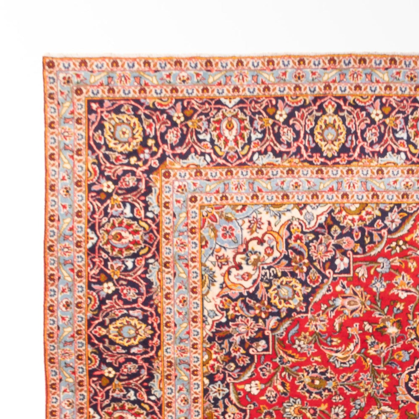 Perserteppich - Keshan - 353 x 245 cm - rot