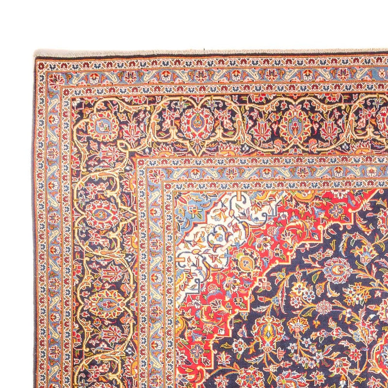 Perserteppich - Keshan - 445 x 310 cm - dunkelblau