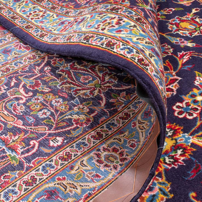 Perserteppich - Keshan - 380 x 295 cm - dunkelblau