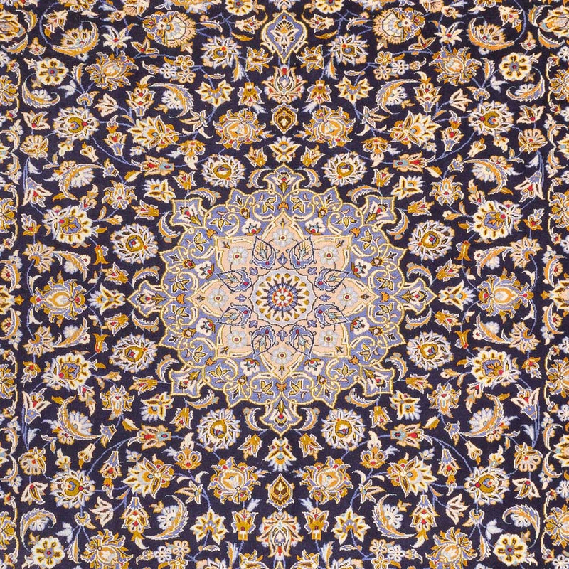 Perserteppich - Keshan - 420 x 318 cm - dunkelblau