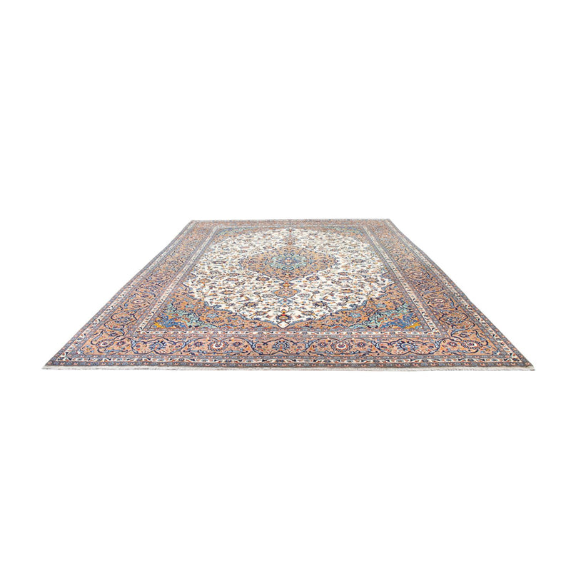 Perserteppich - Keshan - 405 x 302 cm - dunkelbeige