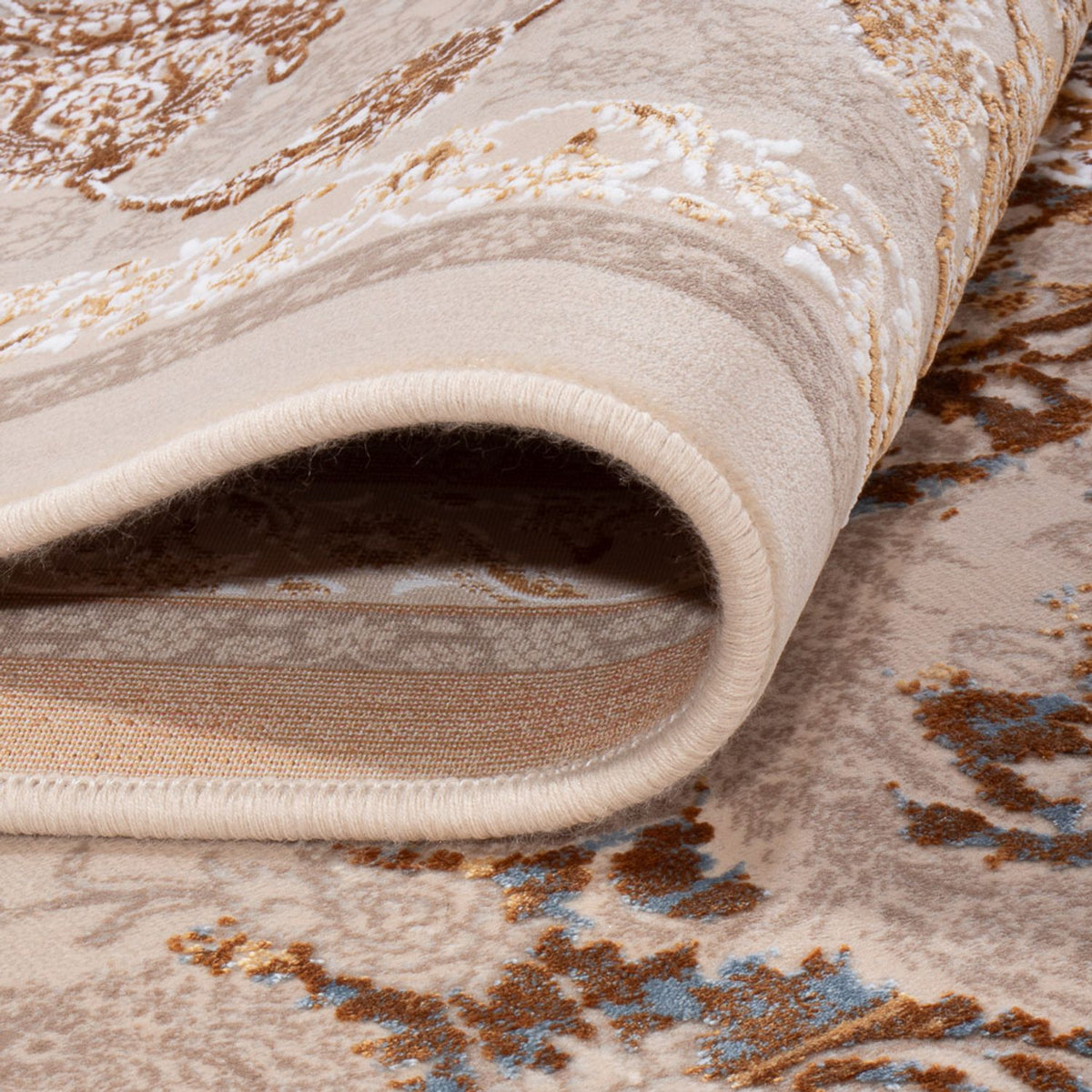 Orientalischer Webteppich - 350 x 250 cm - beige