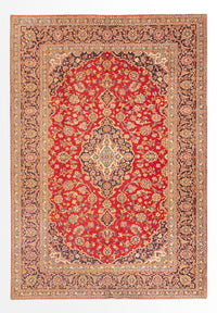 Perserteppich - Keshan - 350 x 242 cm - rot