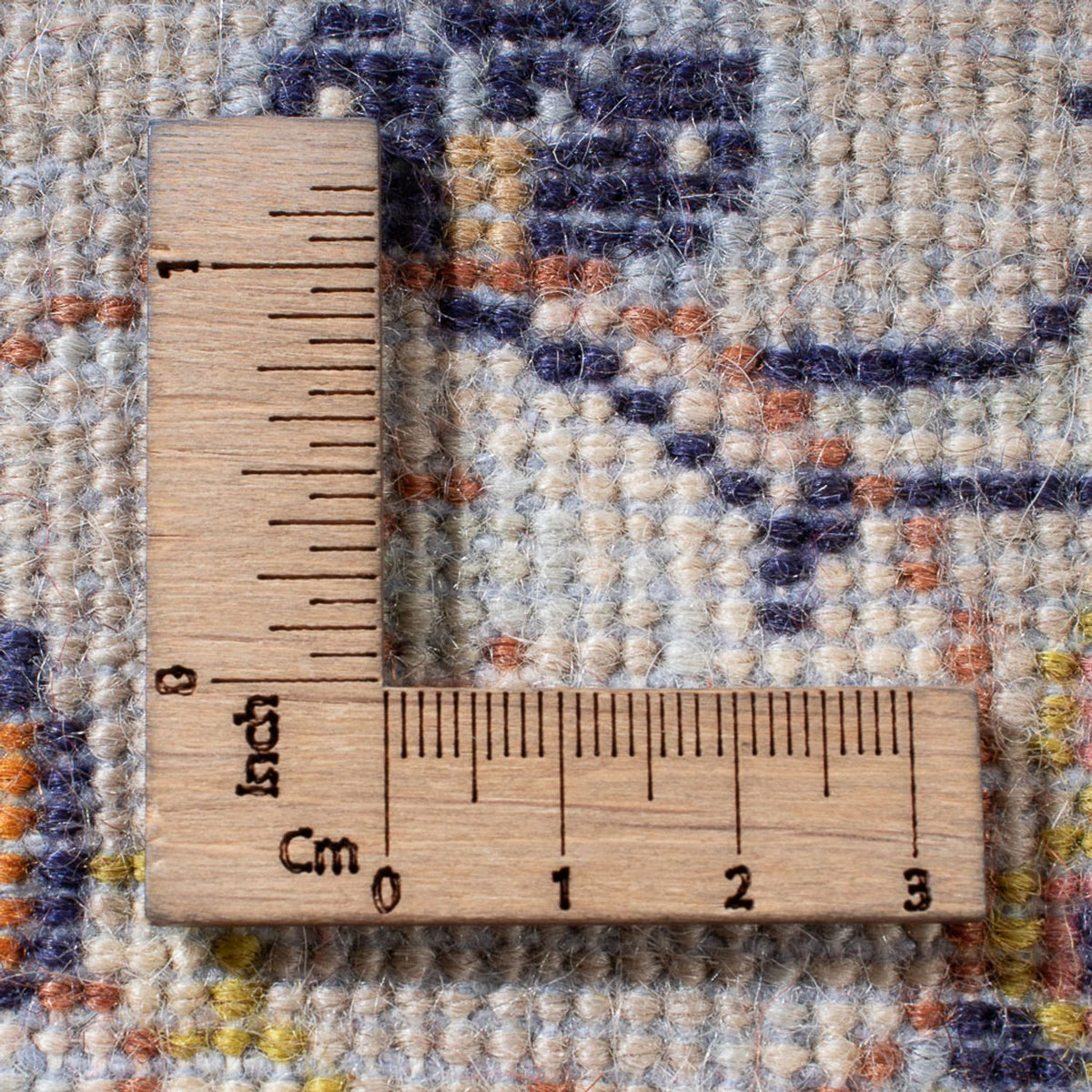 Perserteppich - Keshan - 295 x 194 cm - hellbeige