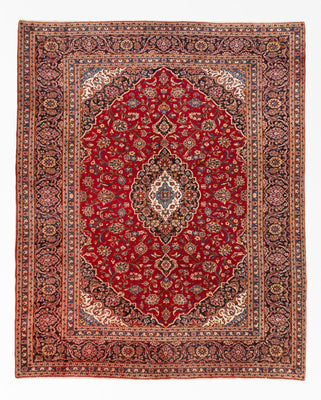 Perserteppich - Keshan - 335 x 260 cm - rot