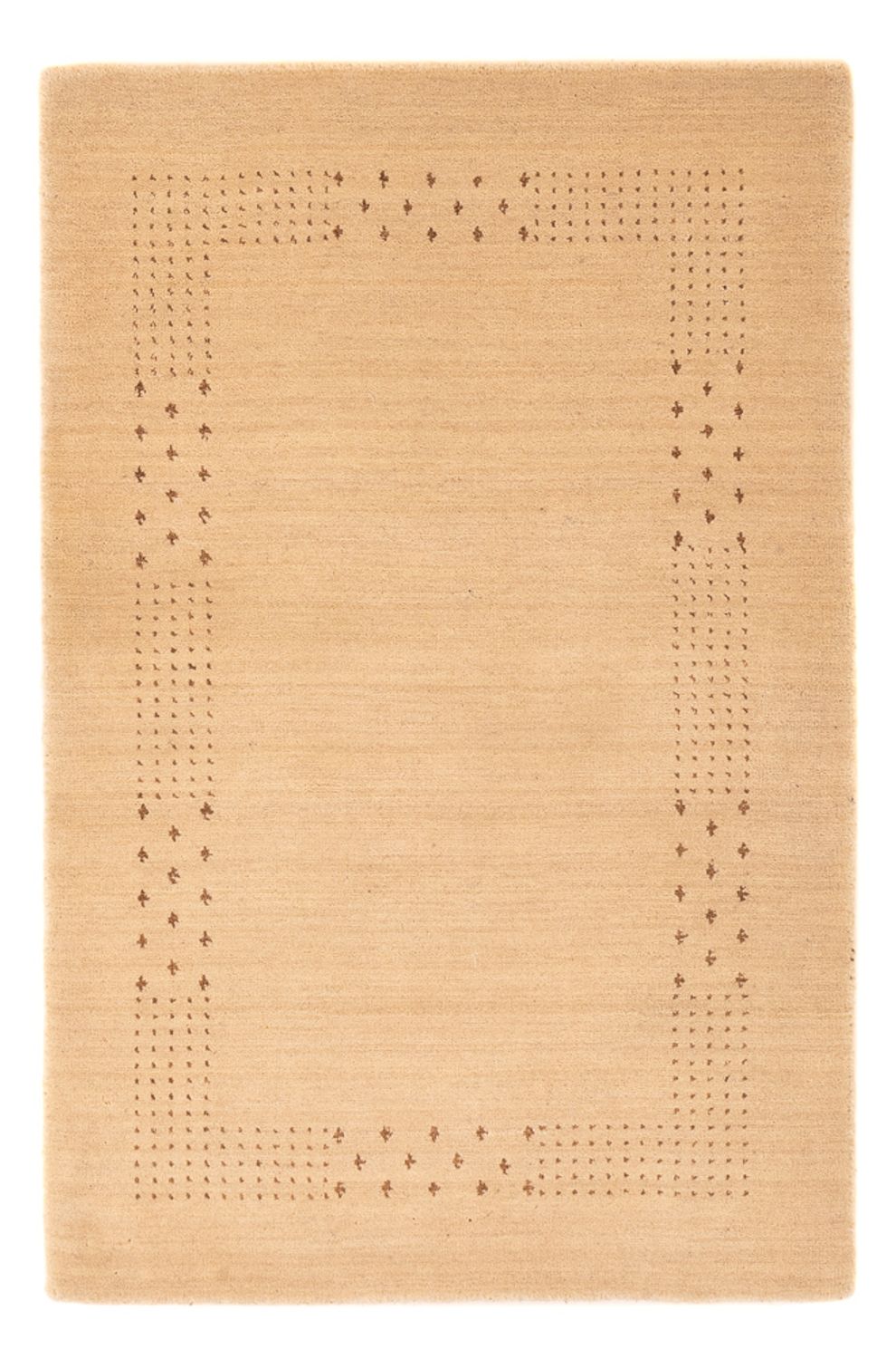 Gabbeh Teppich - Loribaft Indus - 93 x 63 cm - beige