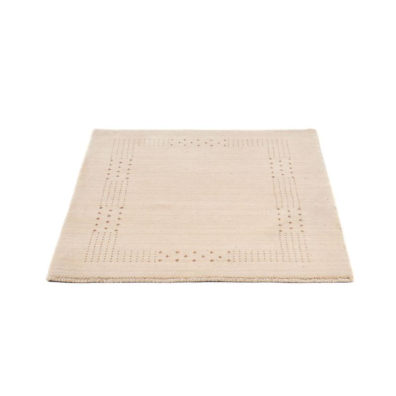 Gabbeh Teppich - Loribaft Indus - 93 x 63 cm - beige