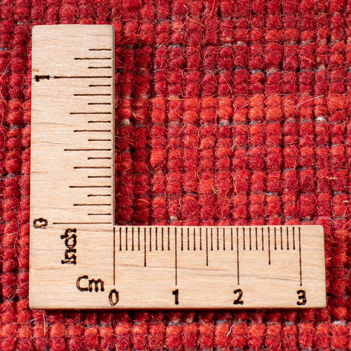 Gabbeh Teppich - Loribaft Indus quadratisch  - 200 x 200 cm - rot