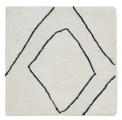 Wollteppich 63x63cm