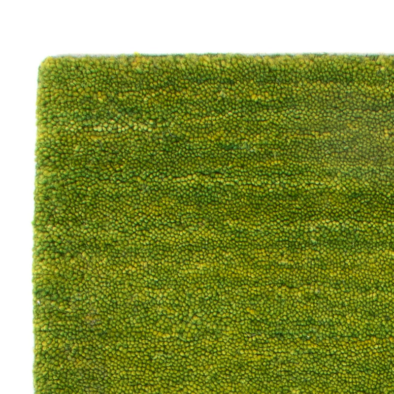 Gabbeh Teppich - Softy - 60 x 40 cm - grün