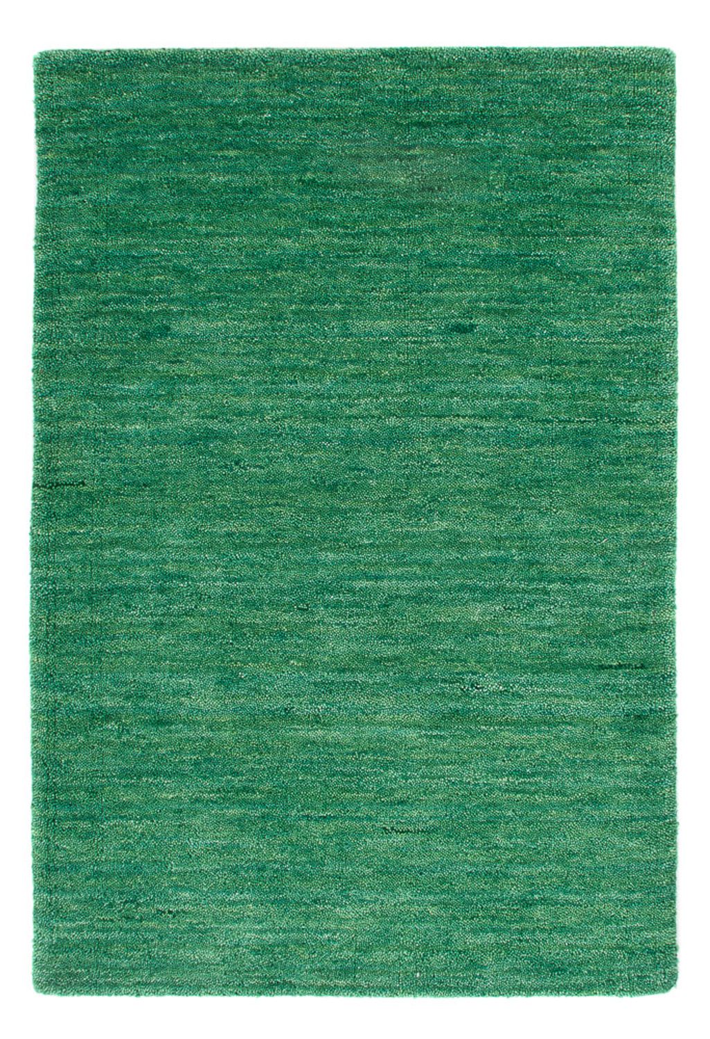 Gabbeh Teppich - Softy - 90 x 60 cm - grün