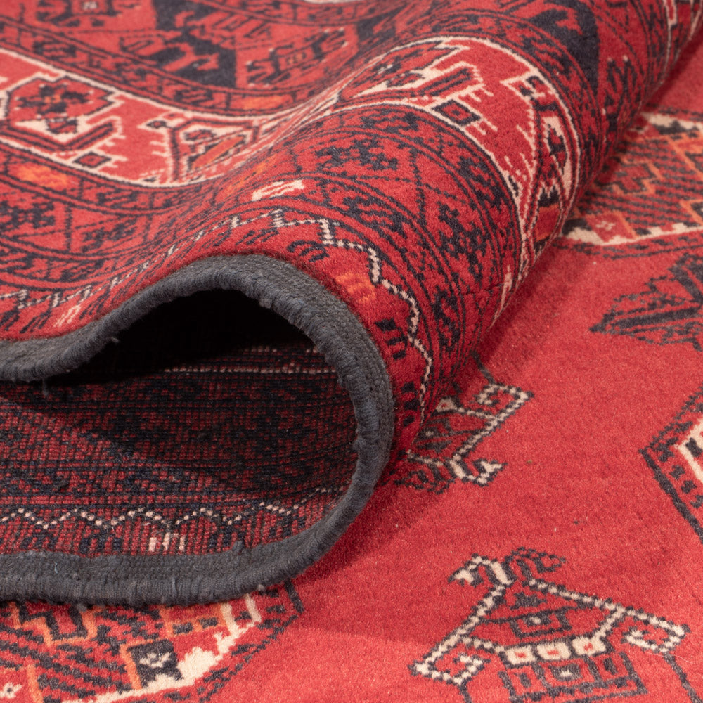 Afghan Teppich - Buchara - 278 x 191 cm - rot