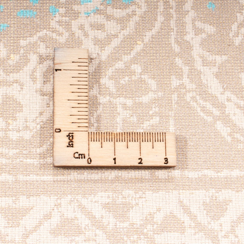 Designer Teppich - 225 x 150 cm - türkis