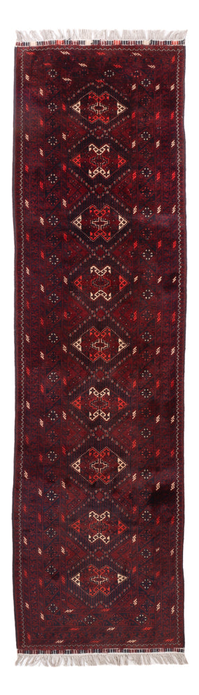 Läufer Afghan - 293 x 78 cm - rot