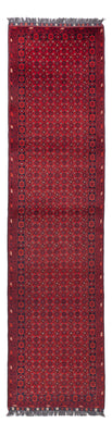 Läufer Afghan - Buchara - 332 x 76 cm - rot