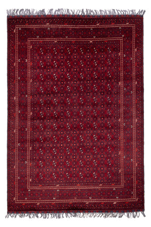 Afghan Teppich - Buchara - 284 x 195 cm - rot