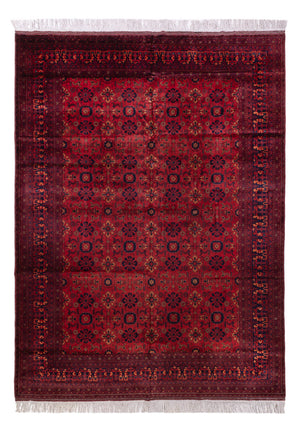 Afghan Teppich - 350 x 256 cm - rot