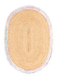 Juteteppich - Dreors - oval – product image