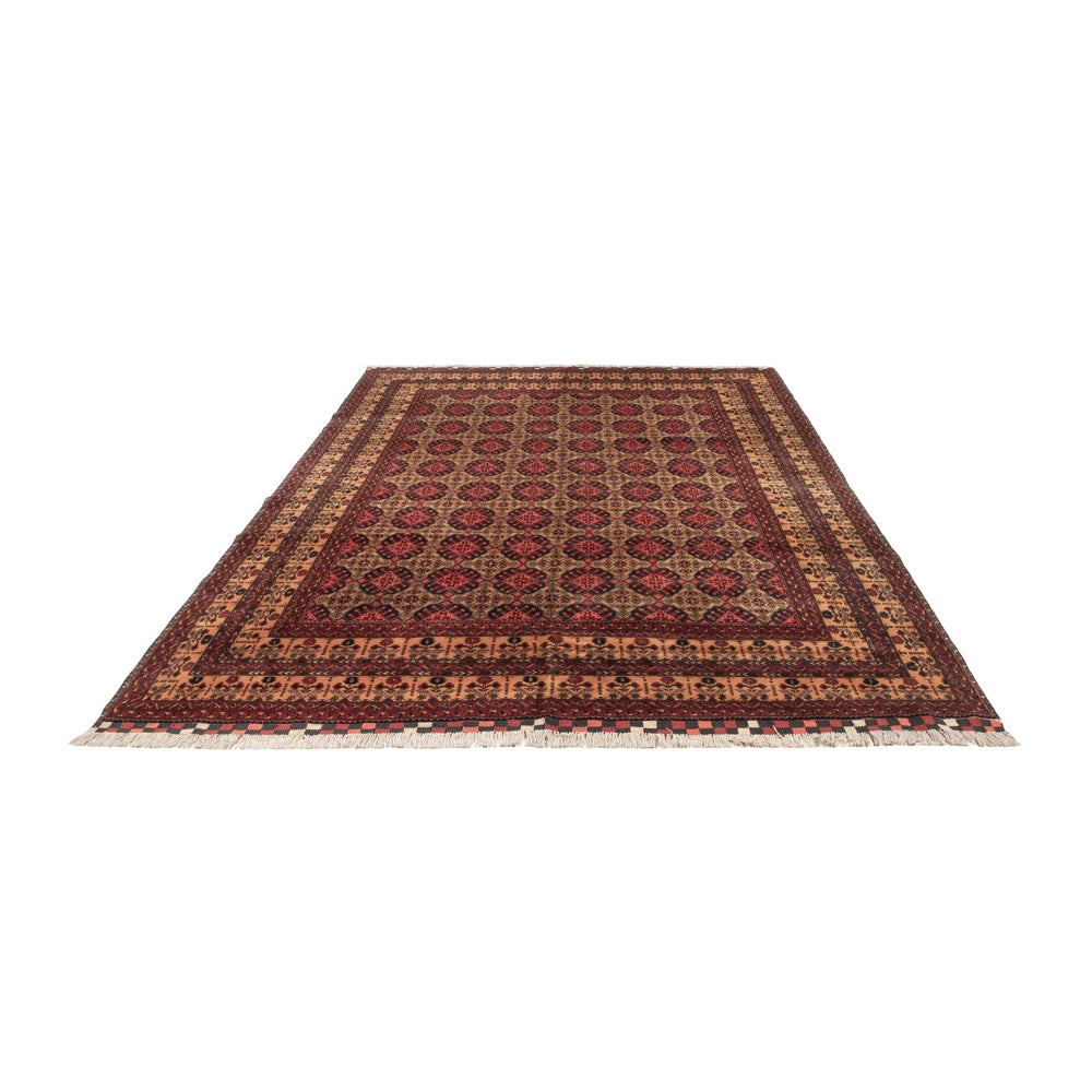 Afghan Teppich - 333 x 240 cm - dunkelbeige